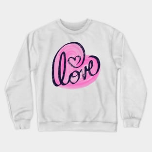 Love Doodle Crewneck Sweatshirt